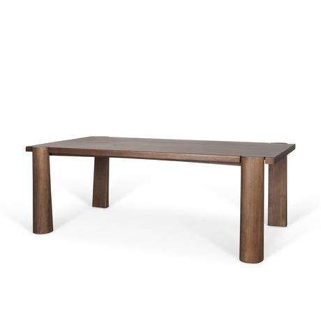 Tammar Rectangular Brown Wood w/ Tapered Legs Dining Table from Mercana - Luna Furniture