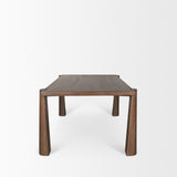 Tammar Rectangular Brown Wood w/ Tapered Legs Dining Table from Mercana - Luna Furniture