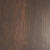 Swanson 60" Dark Brown Wood Round Pedestal Dining Table from Mercana - Luna Furniture