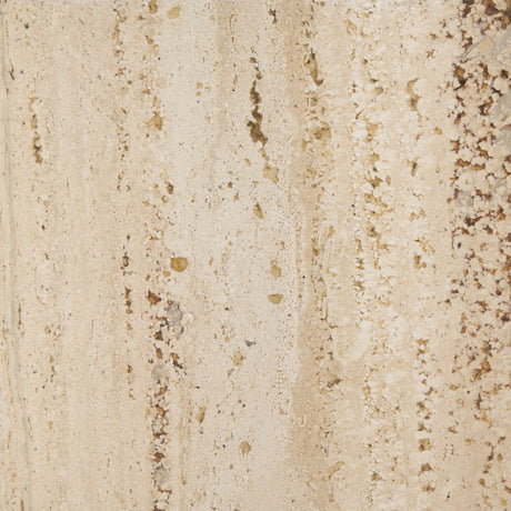 Shivon 94" Light Brown Mango Wood W/ Travertine Dining Table from Mercana - Luna Furniture