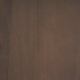 Shima Round Dark Brown Wood W/Arched Legs Coffee Table from Mercana - Luna Furniture