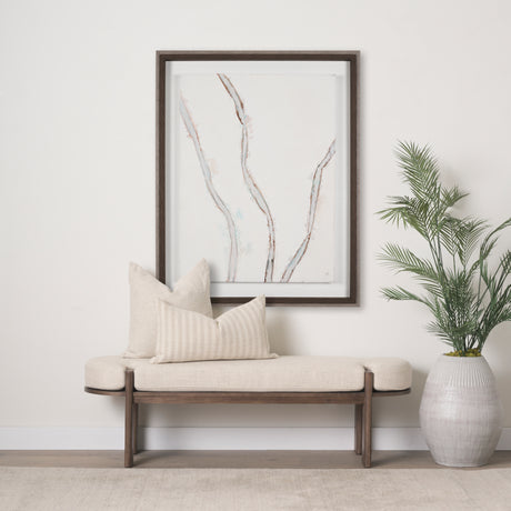 Blue Williow II by Studio M a Framed handmade Original Artwork from Mercana - Luna Furniture