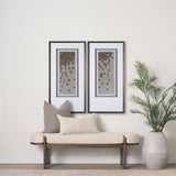 Broken Puzzle I by Mercana Studio a Hand Embellished Textured Framed Art Print Matted under Glass from Mercana - Luna Furniture