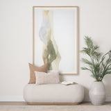 Can you Feel the Peace by Ira Havuka a Hand Embelished Textured Framed Art Print Matted under Glass from Mercana - Luna Furniture