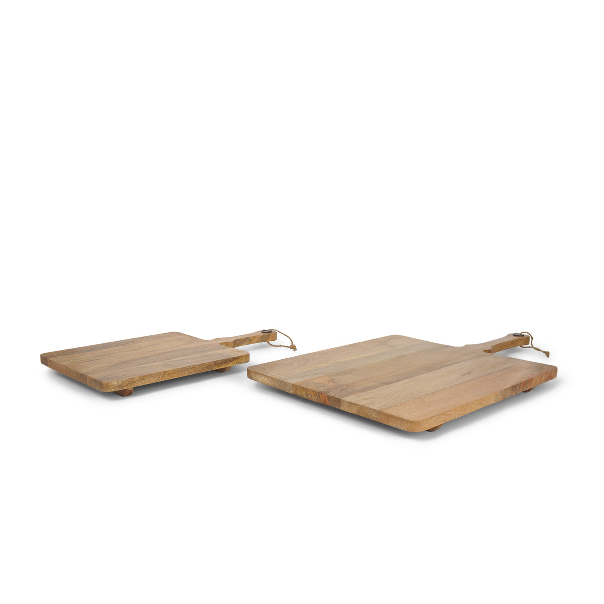 Khana Natural Solid Wood Square Serving Boards from Mercana - Luna Furniture
