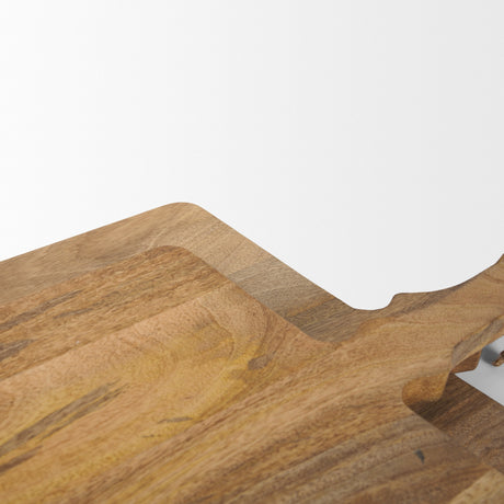 Khana Natural Solid Wood Square Serving Boards from Mercana - Luna Furniture