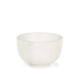 Katora Small Premium Solid White Marble Bowl from Mercana - Luna Furniture