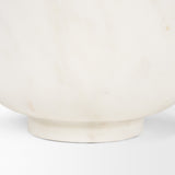 Katora Small Premium Solid White Marble Bowl from Mercana - Luna Furniture