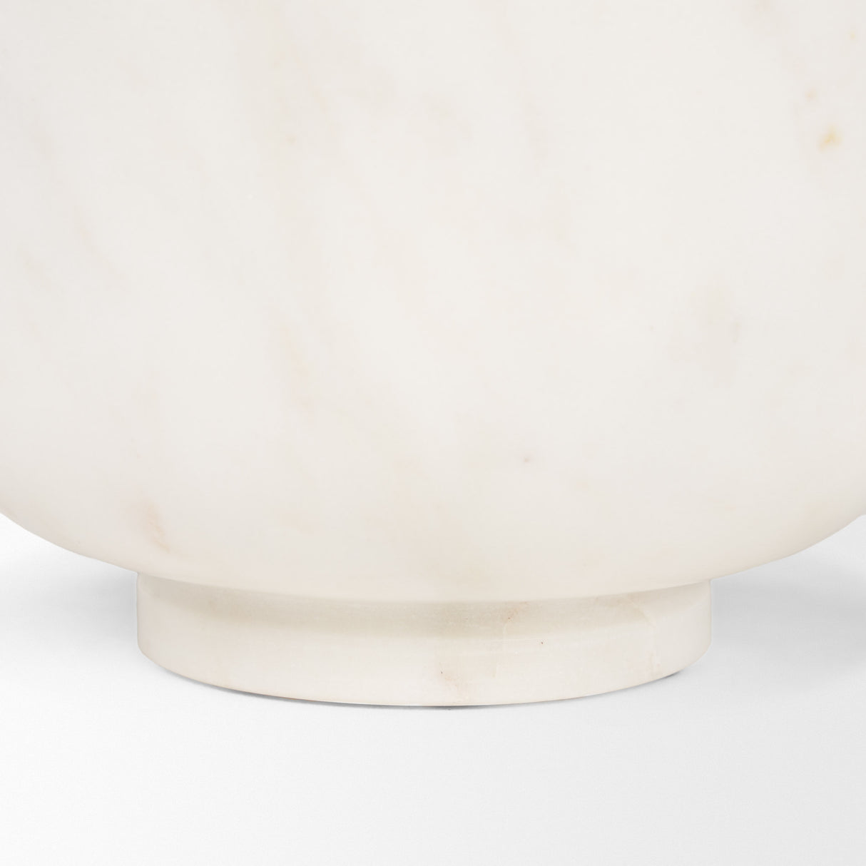 Katora Small Premium Solid White Marble Bowl from Mercana - Luna Furniture
