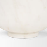 Katora Small Premium Solid White Marble Bowl from Mercana - Luna Furniture