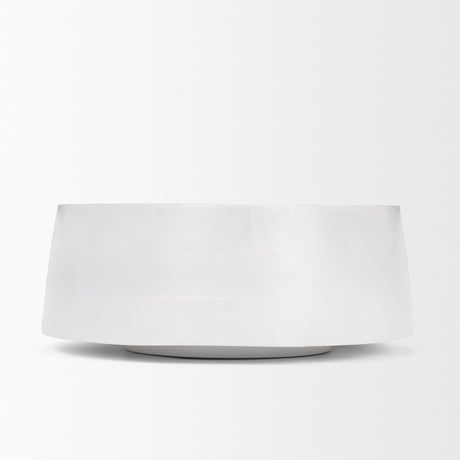 Kadara White Washed Solid Wood Decorative Bowl from Mercana - Luna Furniture