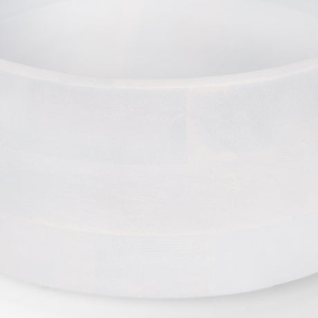 Kadara White Washed Solid Wood Decorative Bowl from Mercana - Luna Furniture
