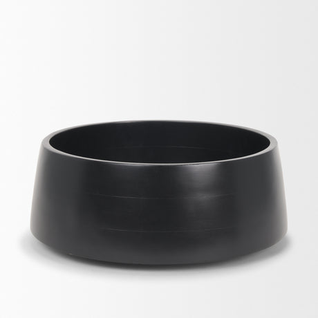 Kadara Black Solid Wood Decorative Bowl from Mercana - Luna Furniture