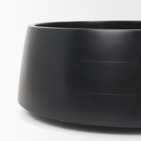 Kadara Black Solid Wood Decorative Bowl from Mercana - Luna Furniture