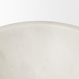Katora Large Premium Solid White Marble Bowl from Mercana - Luna Furniture