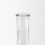 Troian Large Rattan Wrapped Glass Bottle from Mercana - Luna Furniture