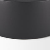 Tosca Medium Matte Black Metal Vase from Mercana - Luna Furniture