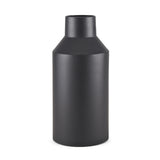 Tosca Tall Matte Black Metal Vase from Mercana - Luna Furniture