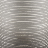 Toru Medium White w/ Grey Ombre Metal Vase from Mercana - Luna Furniture