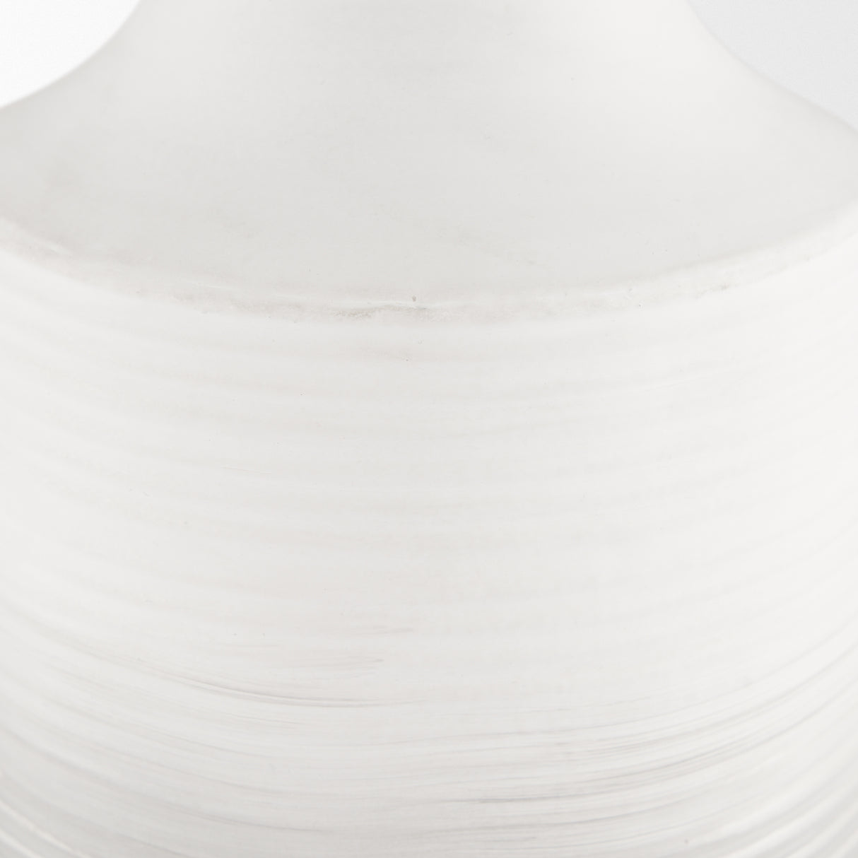 Toru Tall White w/ Grey Ombre Metal Vase from Mercana - Luna Furniture
