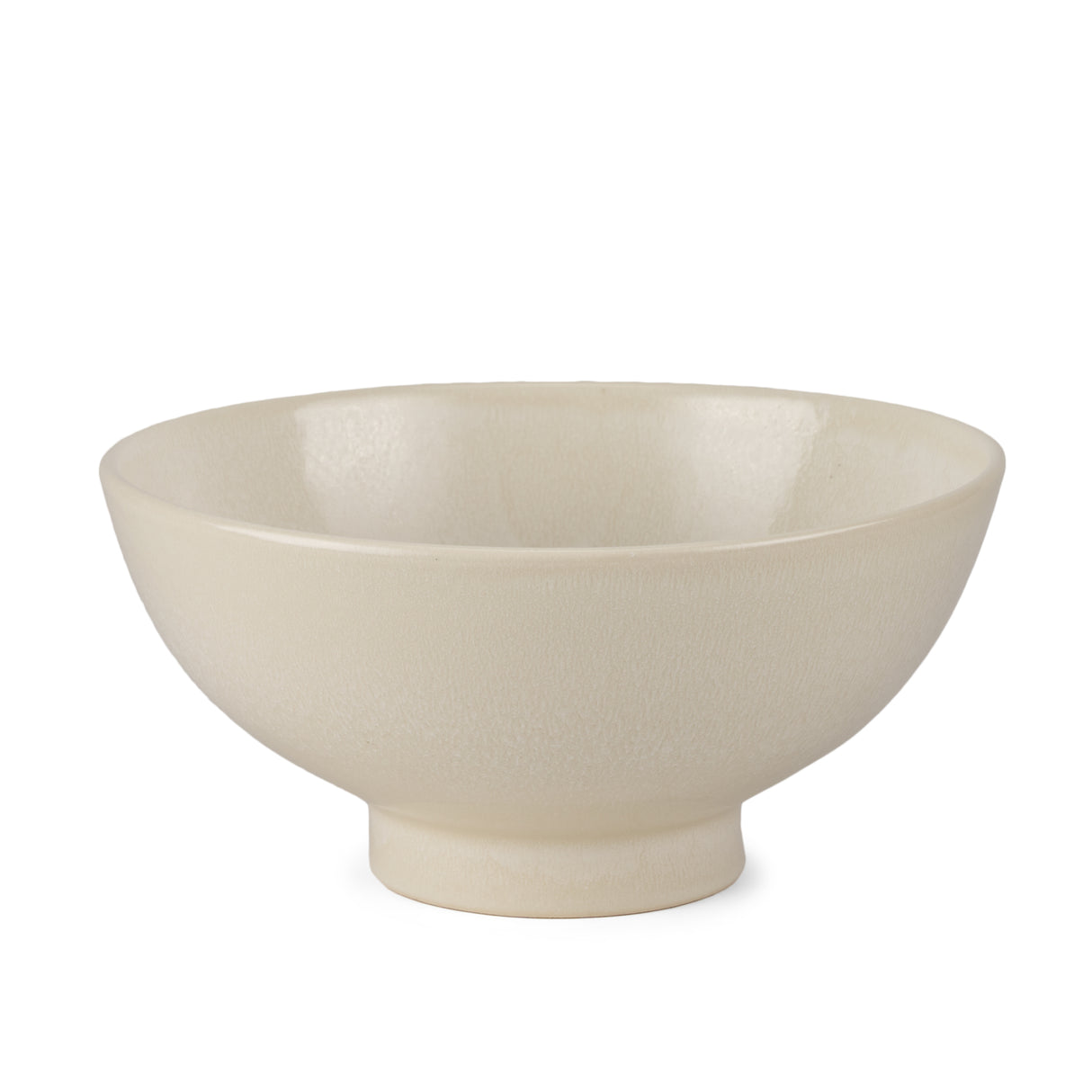 Tyren Cream Glazed Decorative Round Ceramic Bowl from Mercana - Luna Furniture