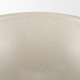 Tyren Cream Glazed Decorative Round Ceramic Bowl from Mercana - Luna Furniture