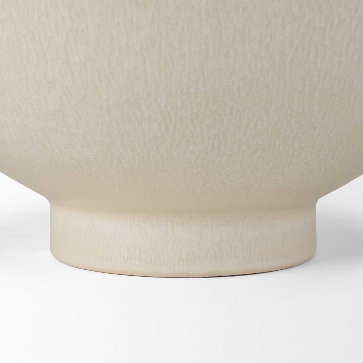 Tyren Cream Glazed Decorative Round Ceramic Bowl from Mercana - Luna Furniture