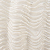 Velia Short Seashell Sculptural Cream Glazed Ceramic Vase from Mercana - Luna Furniture