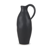 Valora Matte Black Ceramic Jug from Mercana - Luna Furniture