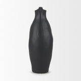 Valora Matte Black Ceramic Jug from Mercana - Luna Furniture