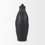 Valora Matte Black Ceramic Jug from Mercana - Luna Furniture
