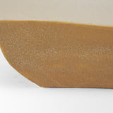 Vania Short Off White w/ Tan Textured Ceramic Vase from Mercana - Luna Furniture