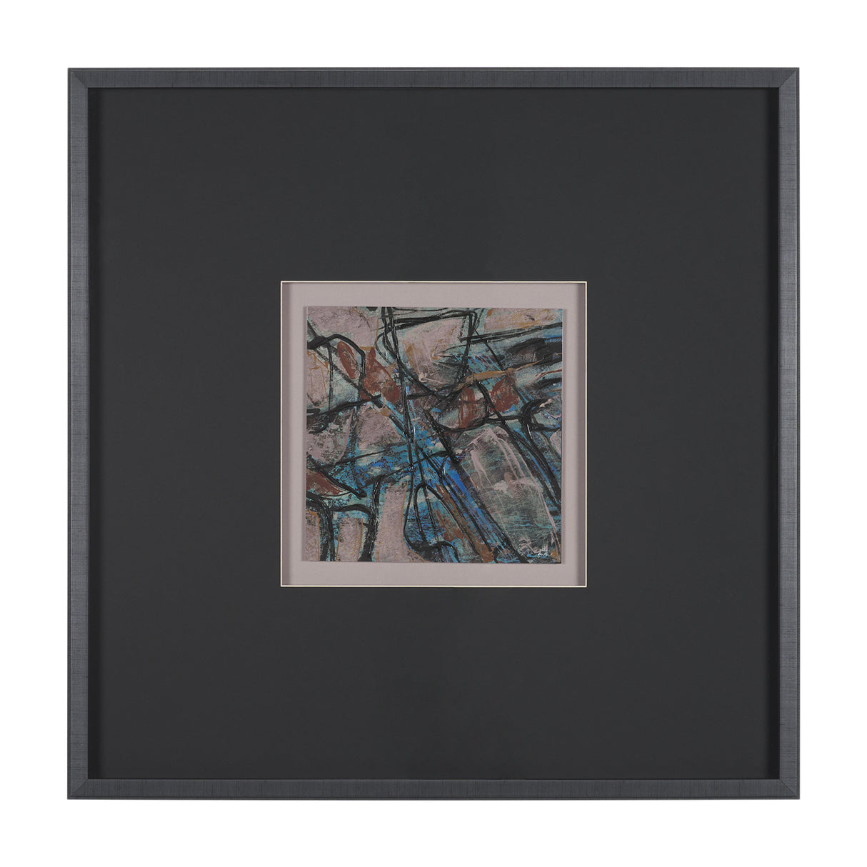 Passtime I by Mercana Studio a Hand Embelished Textured Framed Art Print Matted under Glass from Mercana - Luna Furniture