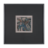 Passtime I by Mercana Studio a Hand Embelished Textured Framed Art Print Matted under Glass from Mercana - Luna Furniture