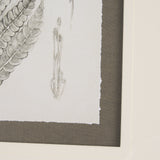 Fern Study I by Mercana Studio Hand Embelished Framed Art Print Matted under Glass from Mercana - Luna Furniture