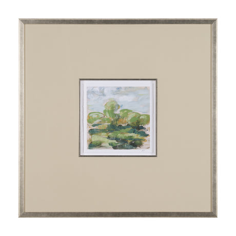Vibrant View II by Mercana Studio a Hand Embelished Textured Framed Art Print Matted under Glass from Mercana - Luna Furniture
