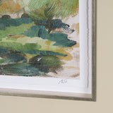 Vibrant View II by Mercana Studio a Hand Embelished Textured Framed Art Print Matted under Glass from Mercana - Luna Furniture