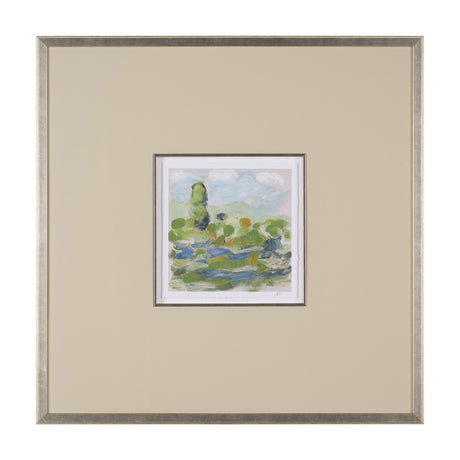 Vibrant View III by Mercana Studio a Hand Embelished Textured Framed Art Print Matted under Glass from Mercana - Luna Furniture