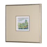 Vibrant View IV by Mercana Studio a Hand Embelished Textured Framed Art Print Matted under Glass from Mercana - Luna Furniture