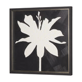 Floral Silhouettes I by Liz Jardine a Hand Embelished Textured Framed Art Print from Mercana - Luna Furniture