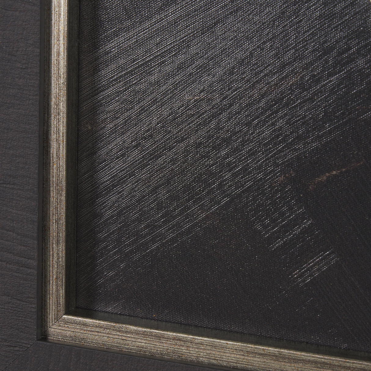 Floral Silhouettes I by Liz Jardine a Hand Embelished Textured Framed Art Print from Mercana - Luna Furniture
