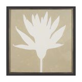 Floral Silhouettes II by Liz Jardine a Hand Embelished Textured Framed Art Print from Mercana - Luna Furniture