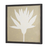 Floral Silhouettes II by Liz Jardine a Hand Embelished Textured Framed Art Print from Mercana - Luna Furniture