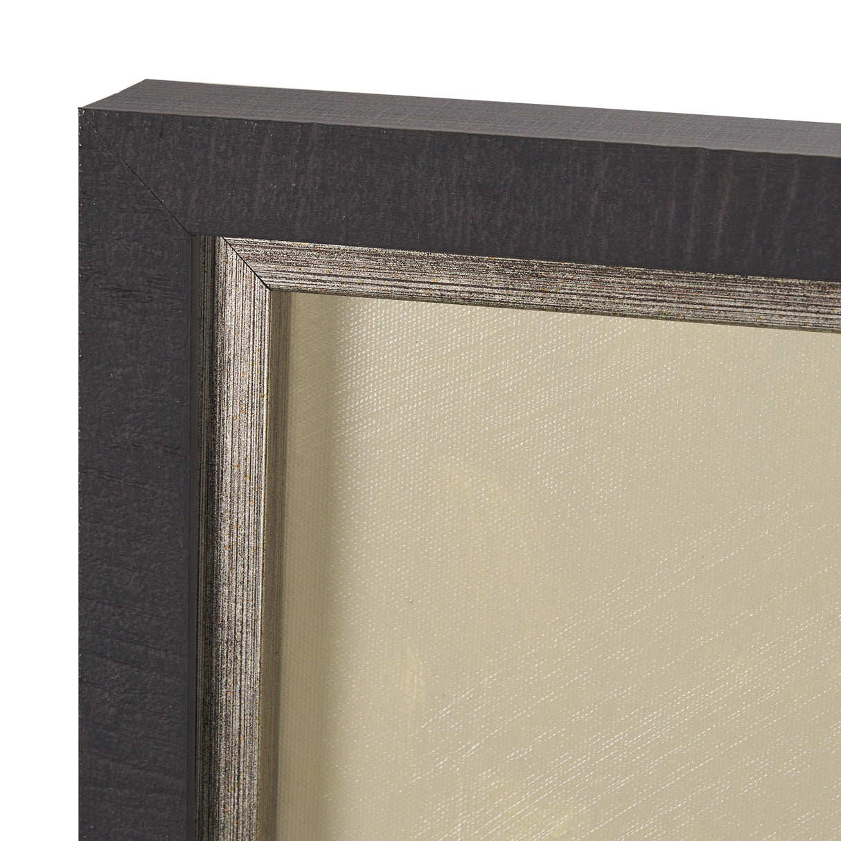 Floral Silhouettes II by Liz Jardine a Hand Embelished Textured Framed Art Print from Mercana - Luna Furniture
