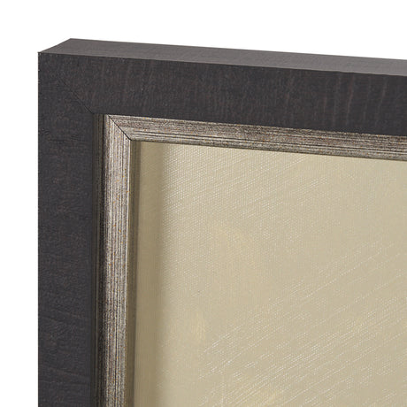 Floral Silhouettes II by Liz Jardine a Hand Embelished Textured Framed Art Print from Mercana - Luna Furniture