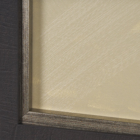 Floral Silhouettes II by Liz Jardine a Hand Embelished Textured Framed Art Print from Mercana - Luna Furniture