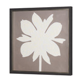Floral Silhouettes III by Liz Jardine a Hand Embelished Textured Framed Art Print from Mercana - Luna Furniture