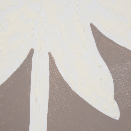 Floral Silhouettes III by Liz Jardine a Hand Embelished Textured Framed Art Print from Mercana - Luna Furniture