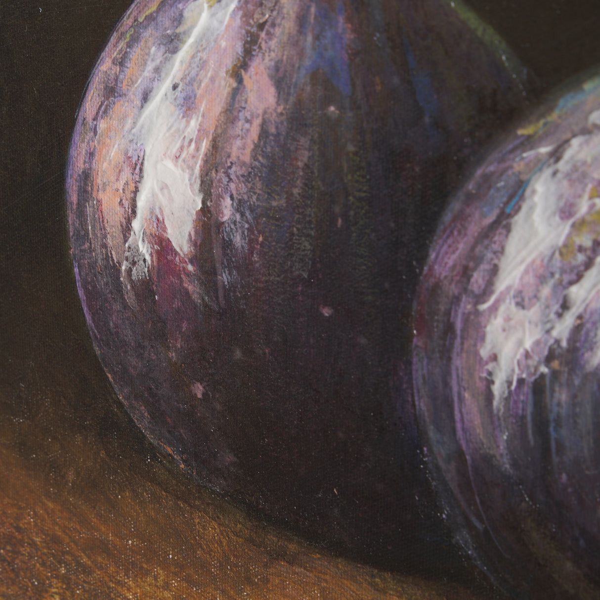 Lonely Figs by Mercana Studio a Hand Embellished Textured Canvas from Mercana - Luna Furniture