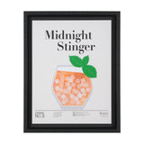 Midnight Stinger by Mercana Studio a Hand Embelished Textured Framed Art Print Matted under Glass from Mercana - Luna Furniture